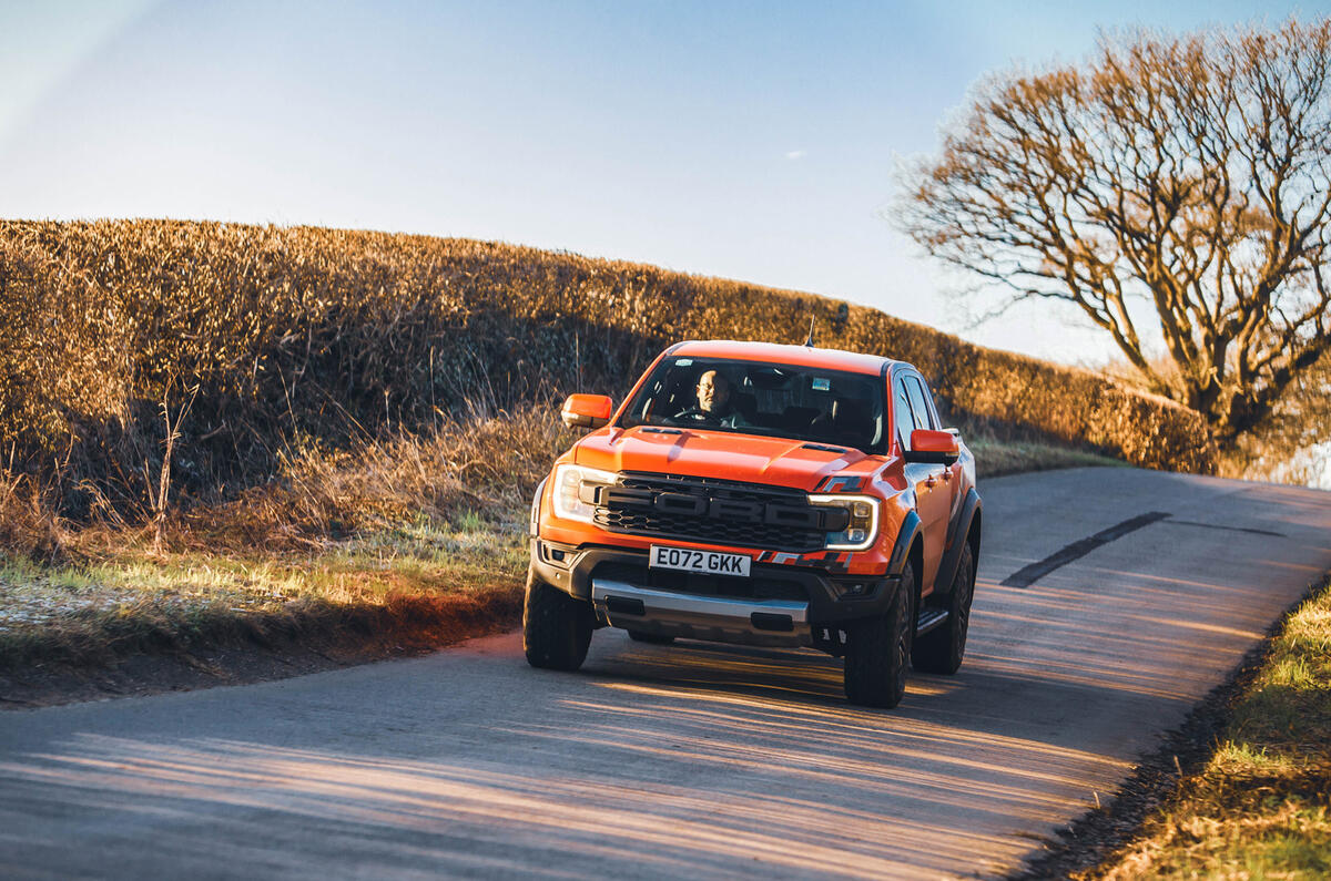 Ford Ranger Raptor front again Ford Ranger Raptor front again