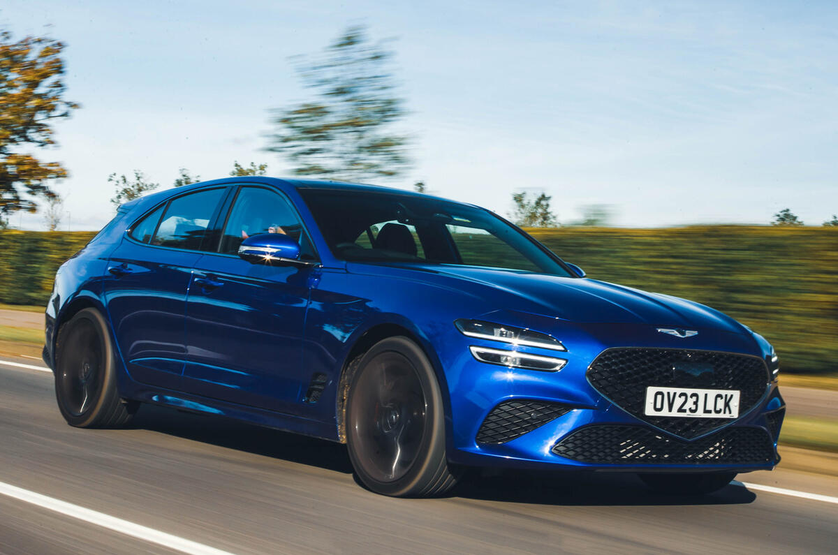 Genesis G70 front closeup Genesis G70 front closeup