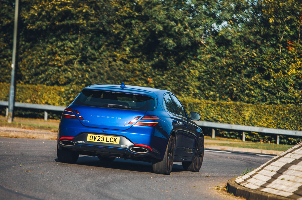 Genesis G70 rear Genesis G70 rear