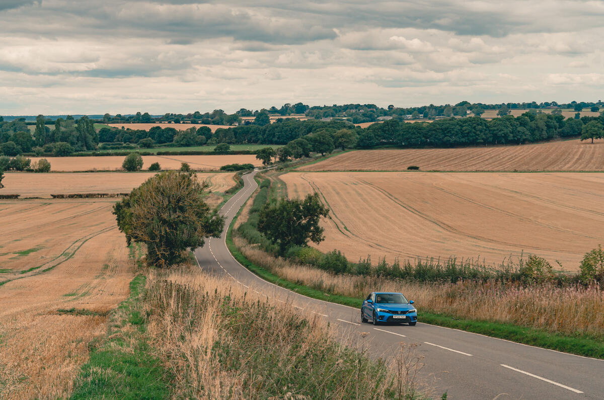 Honda Civic from distance Honda Civic from distance