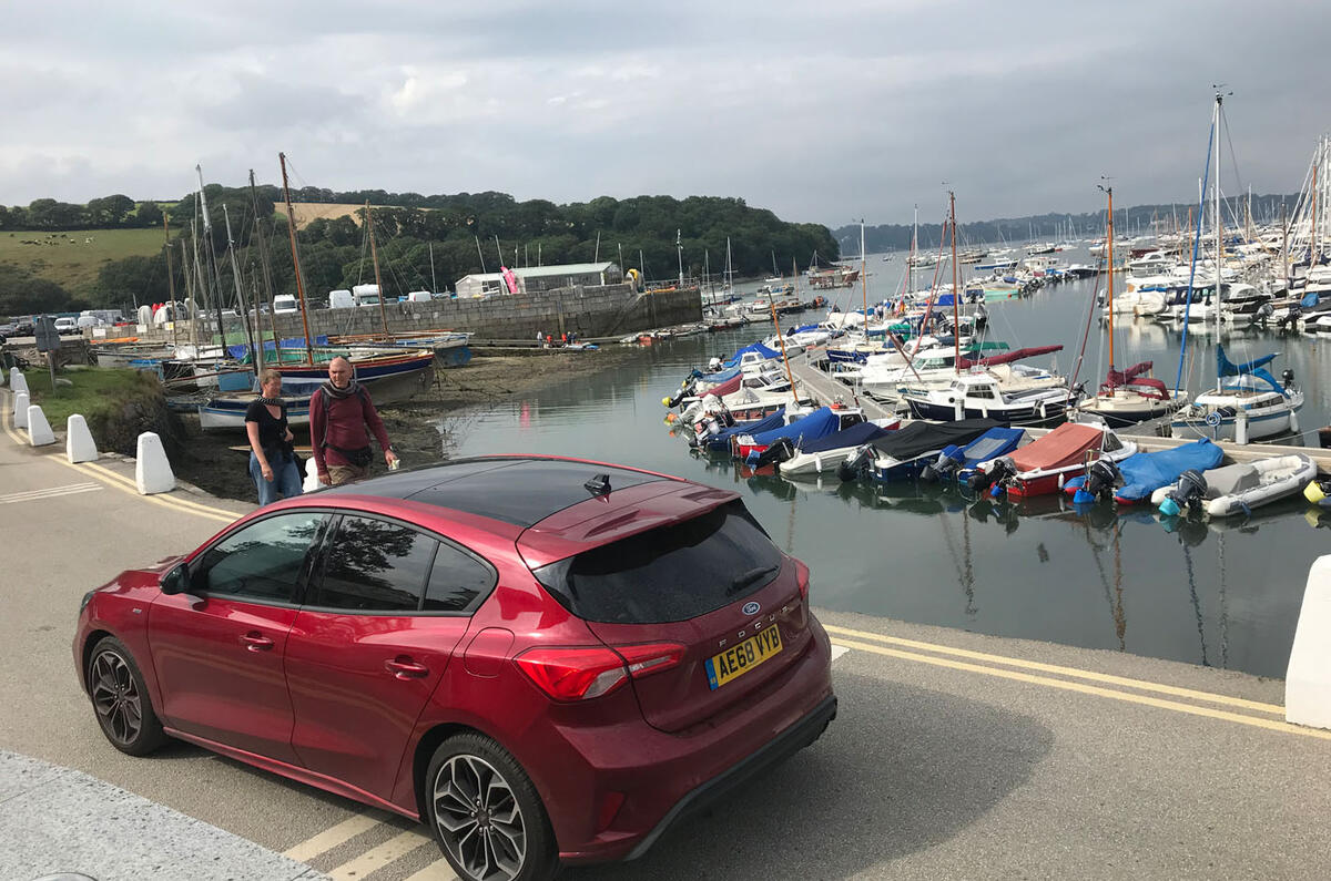 Ford Focus long-term review - Cornwall dock rear