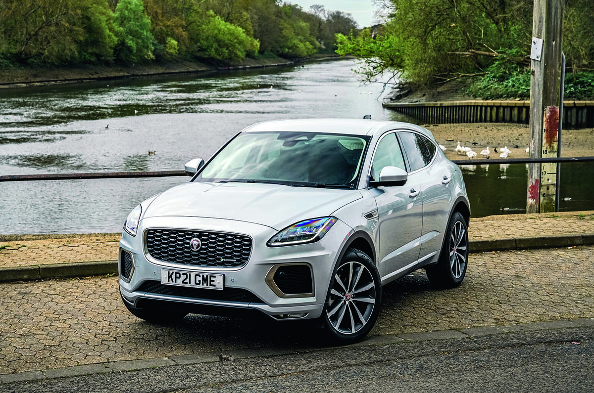 Jaguar E Pace front face 98 Jaguar E Pace front face 98
