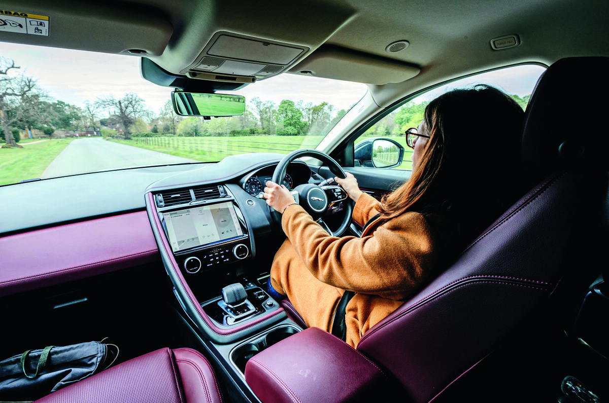 Jaguar E Pace long term interior Jaguar E Pace long term interior
