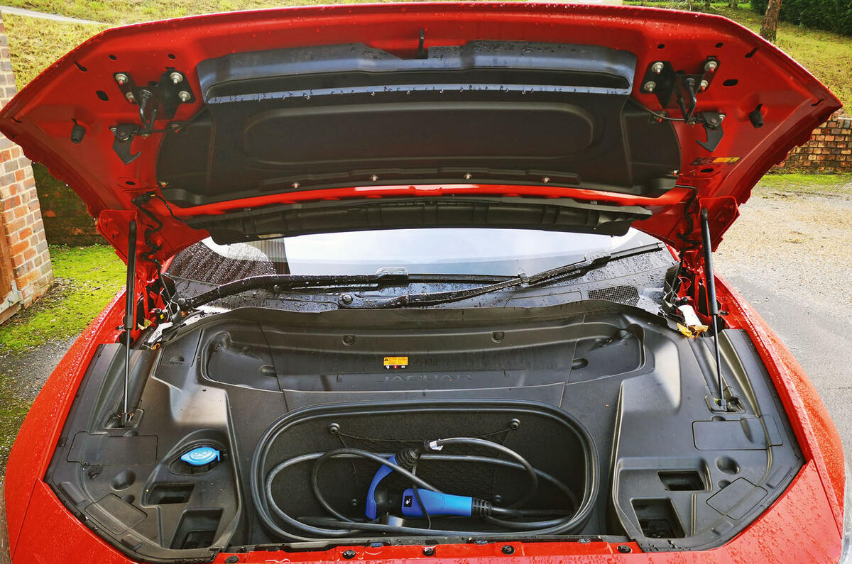 Jaguar I-Pace 2019 long-term test review - frunk