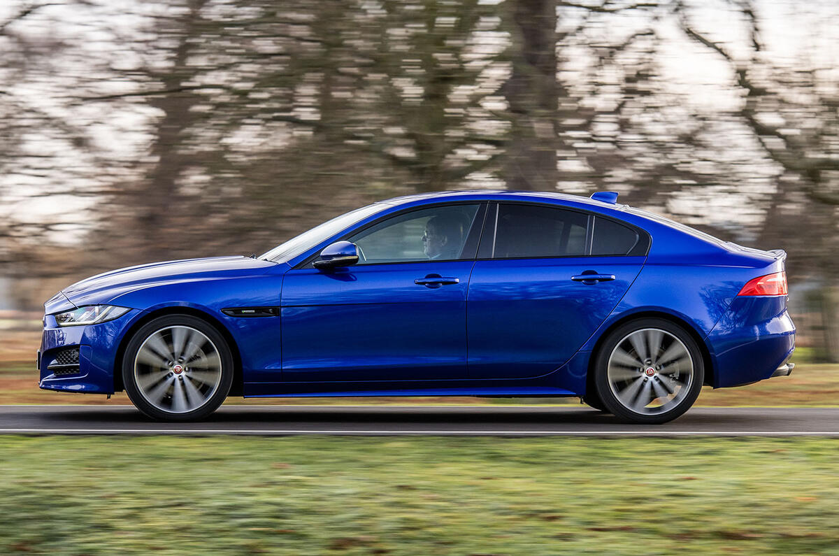 Jaguar XE pre-facelift