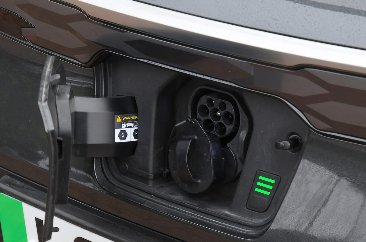Kia Niro charging flap Kia Niro charging flap