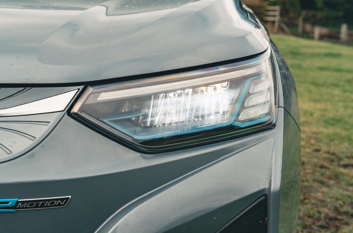 Korando front LED light