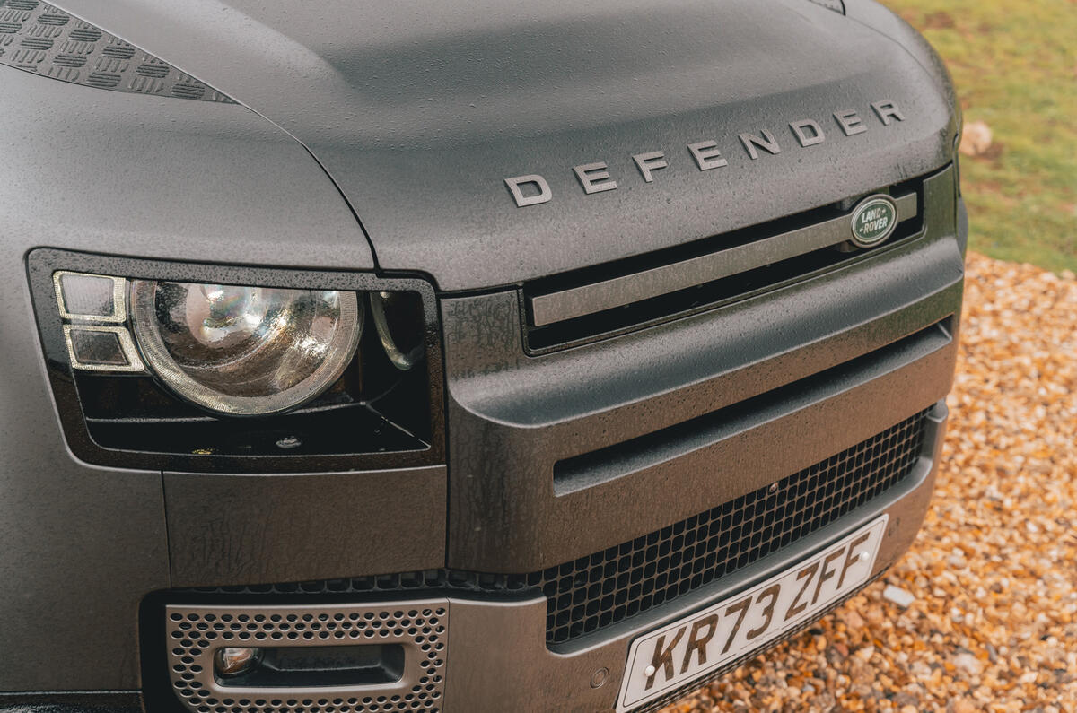 Land Rover Defender 130 front grille Land Rover Defender 130 front grille