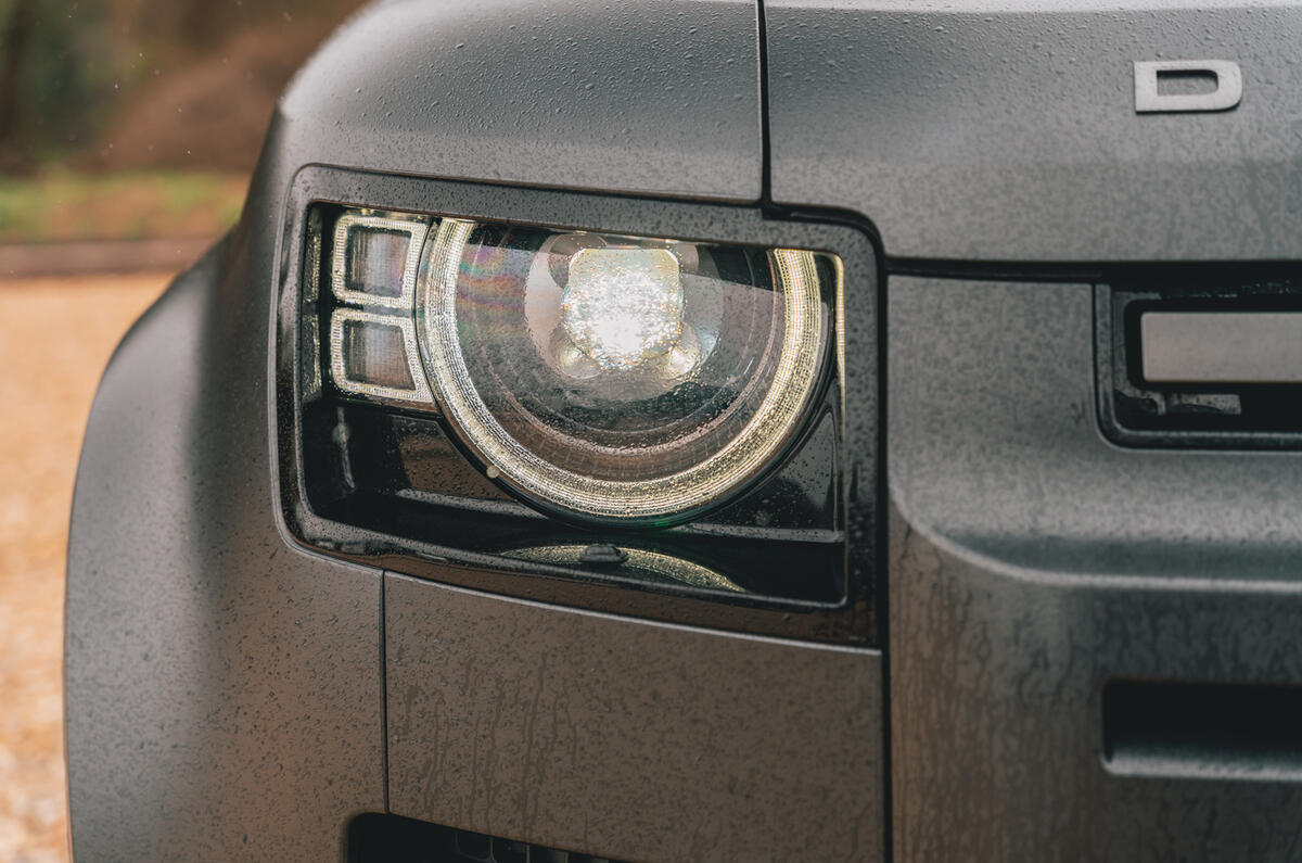 Land Rover Defender 130 front light Land Rover Defender 130 front light