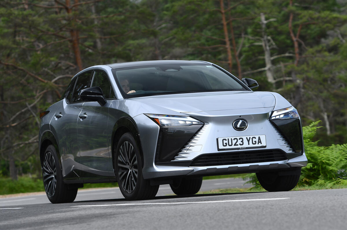 Lexus RZ front lead Lexus RZ front lead