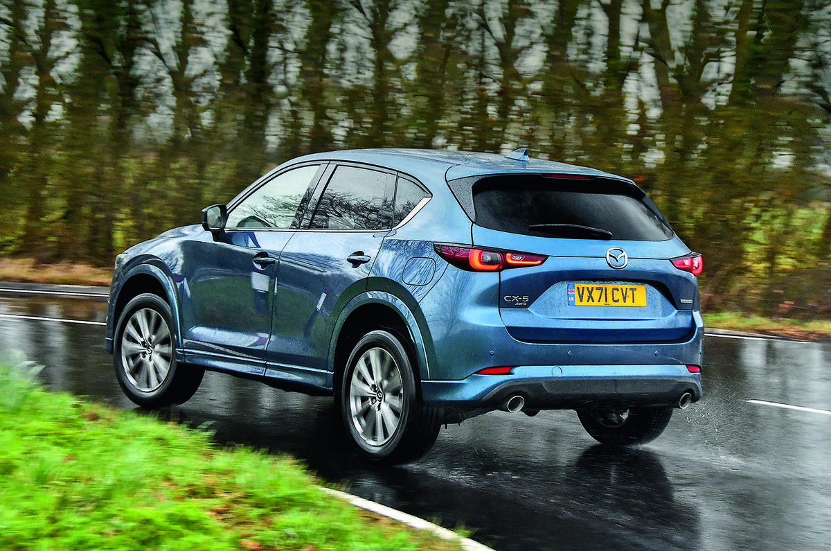 Mazda CX 5 long term rear dynamic Mazda CX 5 long term rear dynamic