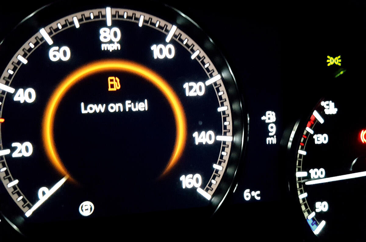 Mazda 3 2019 long term review - fuel warning Mazda 3 2019 long term review - fuel warning