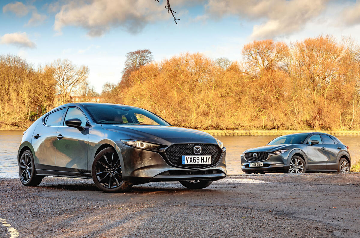 Mazda 3 2019 long term review - 3 meets CX-30 - static Mazda 3 2019 long term review - 3 meets CX-30 - static