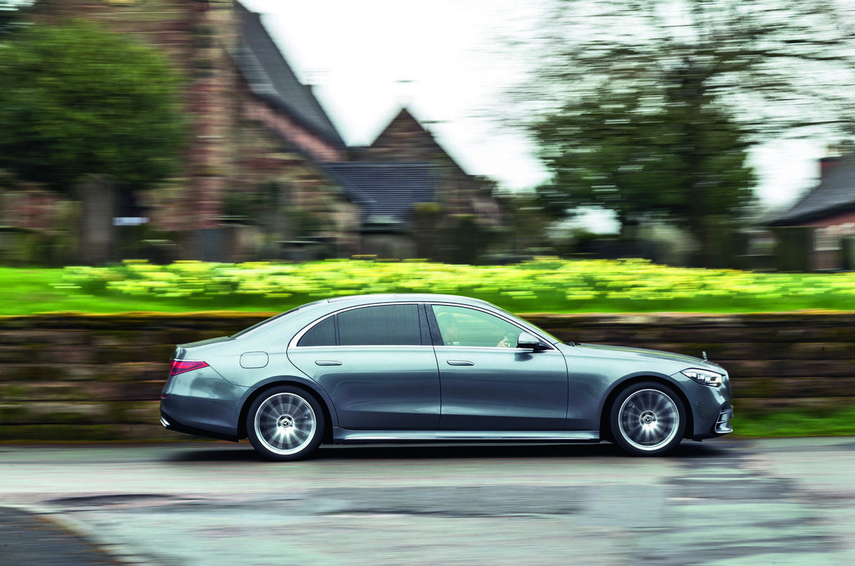 Mercedes S Class long termer side profile Mercedes S Class long termer side profile