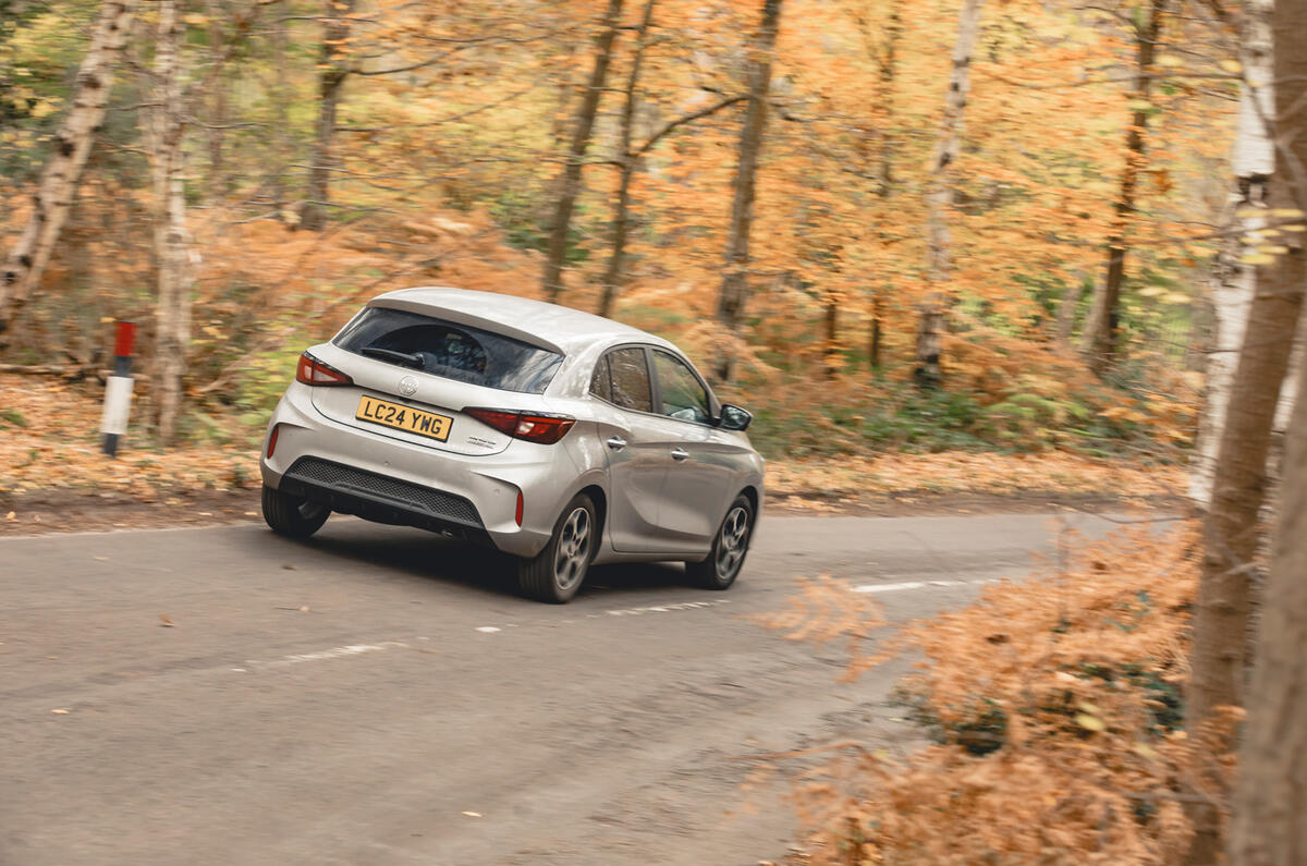 MG 3 rear cornering 2 MG 3 rear cornering 2
