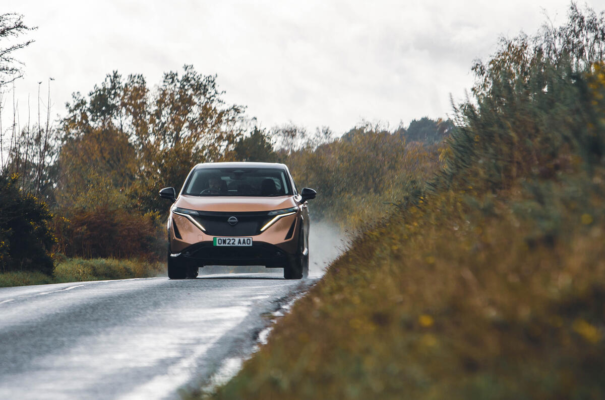 Nissan Ariya distance