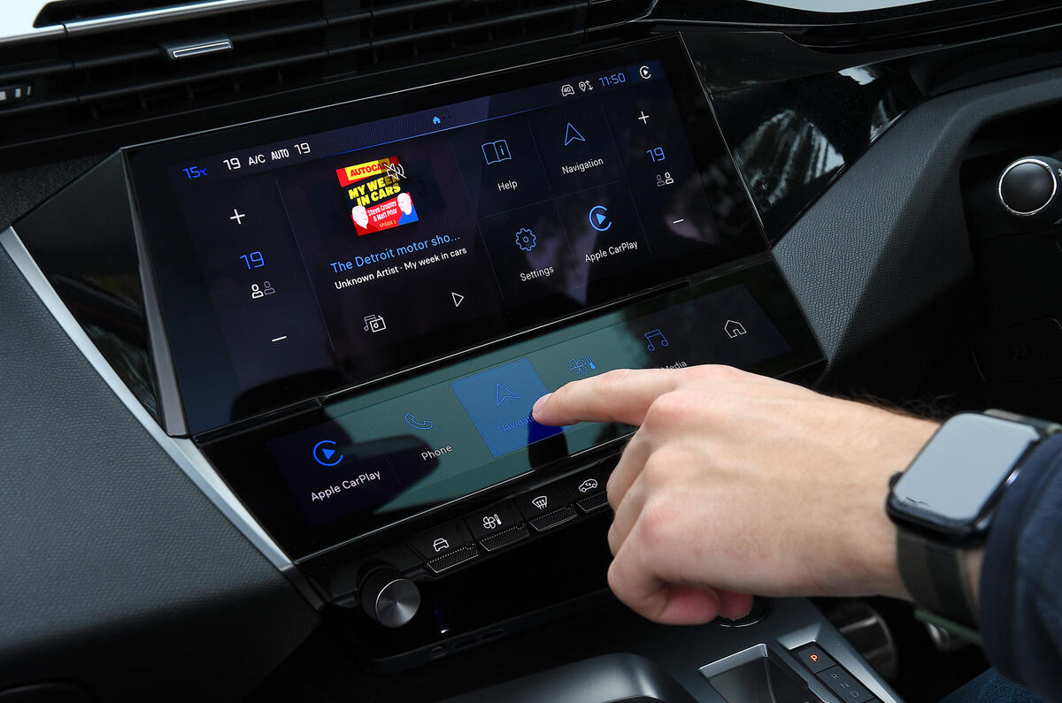 Peugeot 308 touch pads Peugeot 308 touch pads