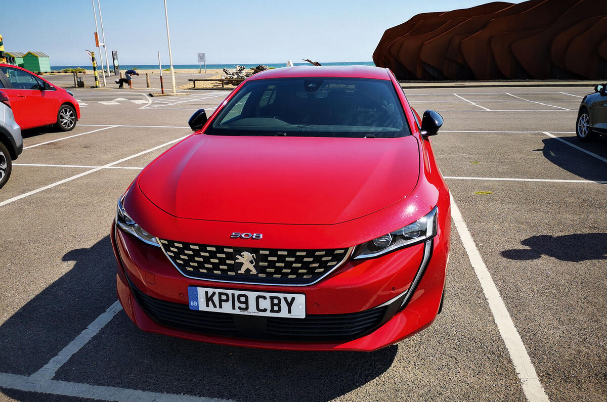 Peugeot 508 2019 long-term review - car park