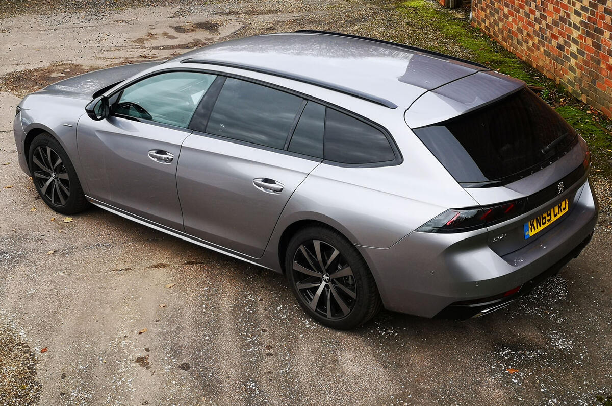 Peugeot 508 SW long-term review - rear