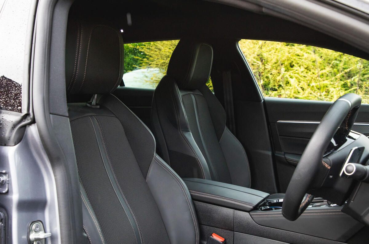 Peugeot 508 SW long-term review - front seats