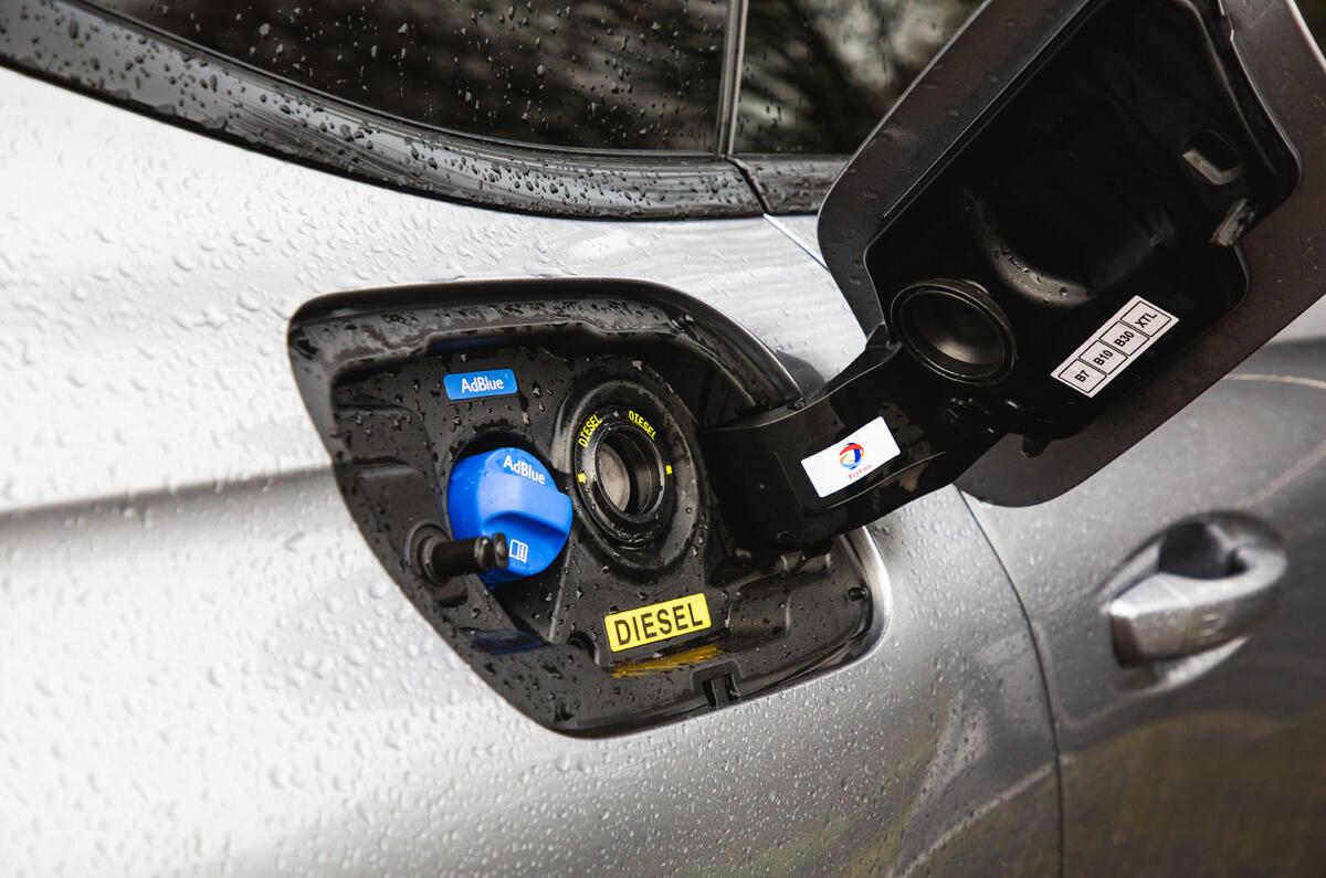 Peugeot 508 SW long-term review - adblue and fuel filer caps
