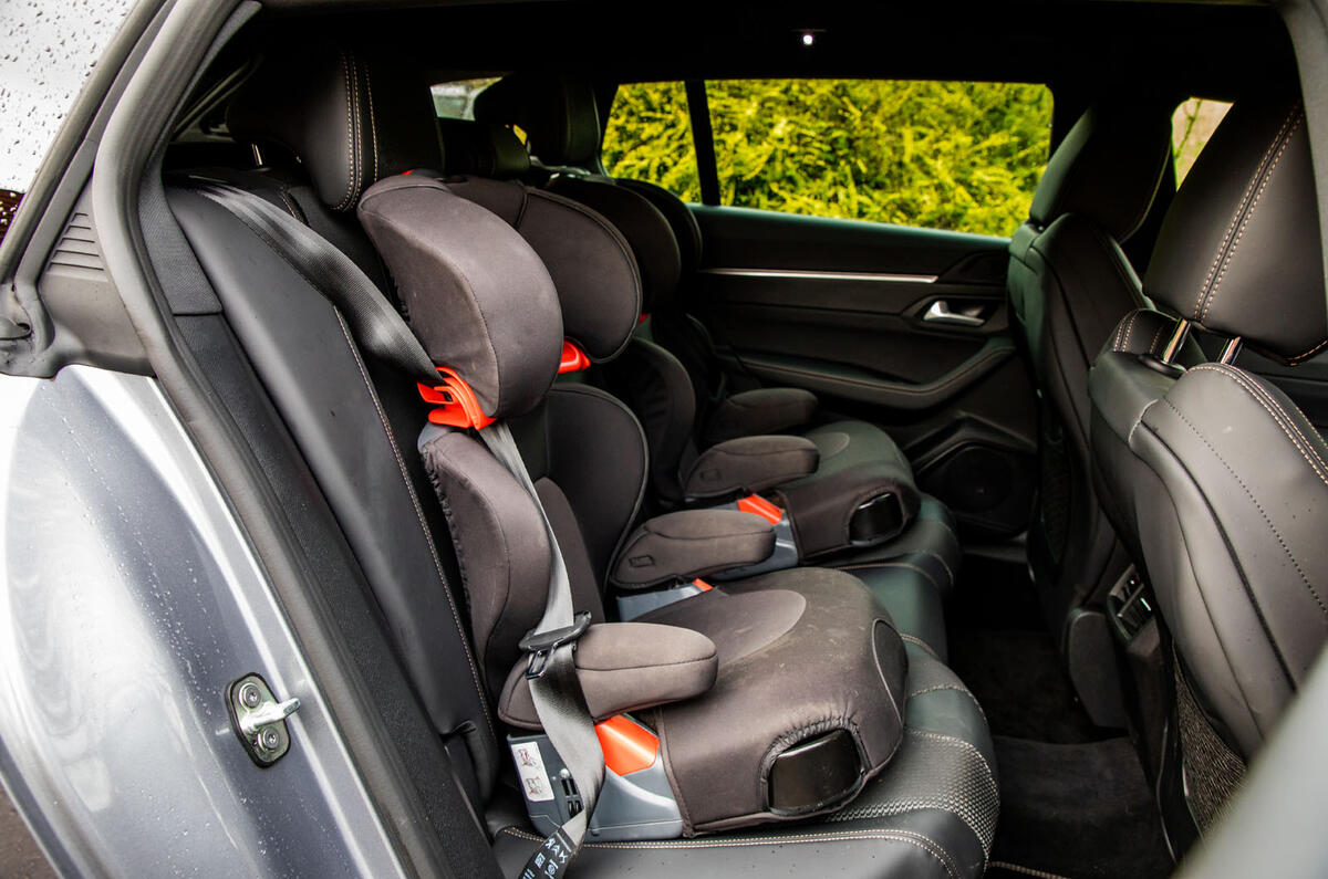 Peugeot 508 SW long-term review - child seats