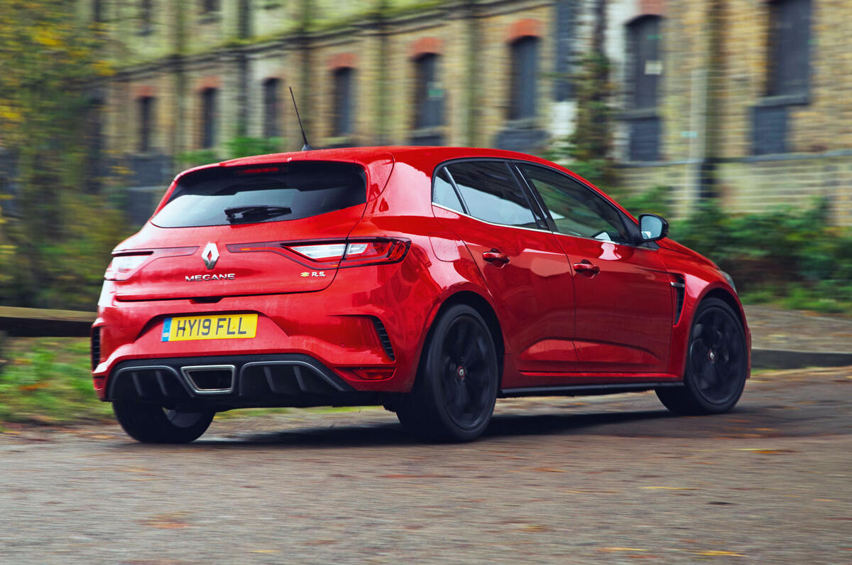 Renault Megane RS 280 2019 long-term review - action rear Renault Megane RS 280 2019 long-term review - action rear