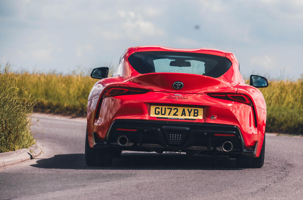 Toyota GR Supra rear lead Toyota GR Supra rear lead