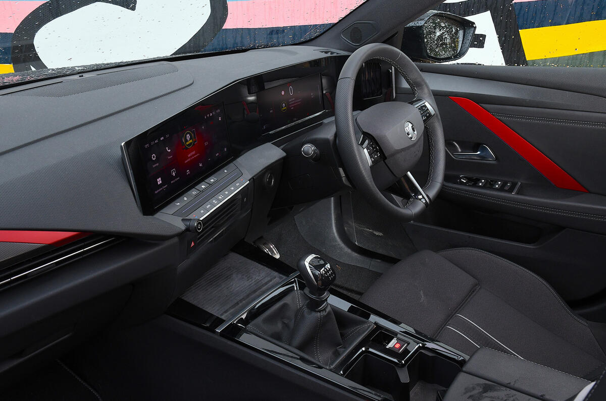 Vauxhall Astra interior Vauxhall Astra interior