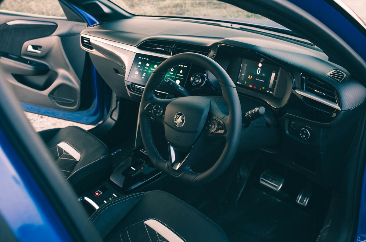 Vauxhall Corsa interior Vauxhall Corsa interior