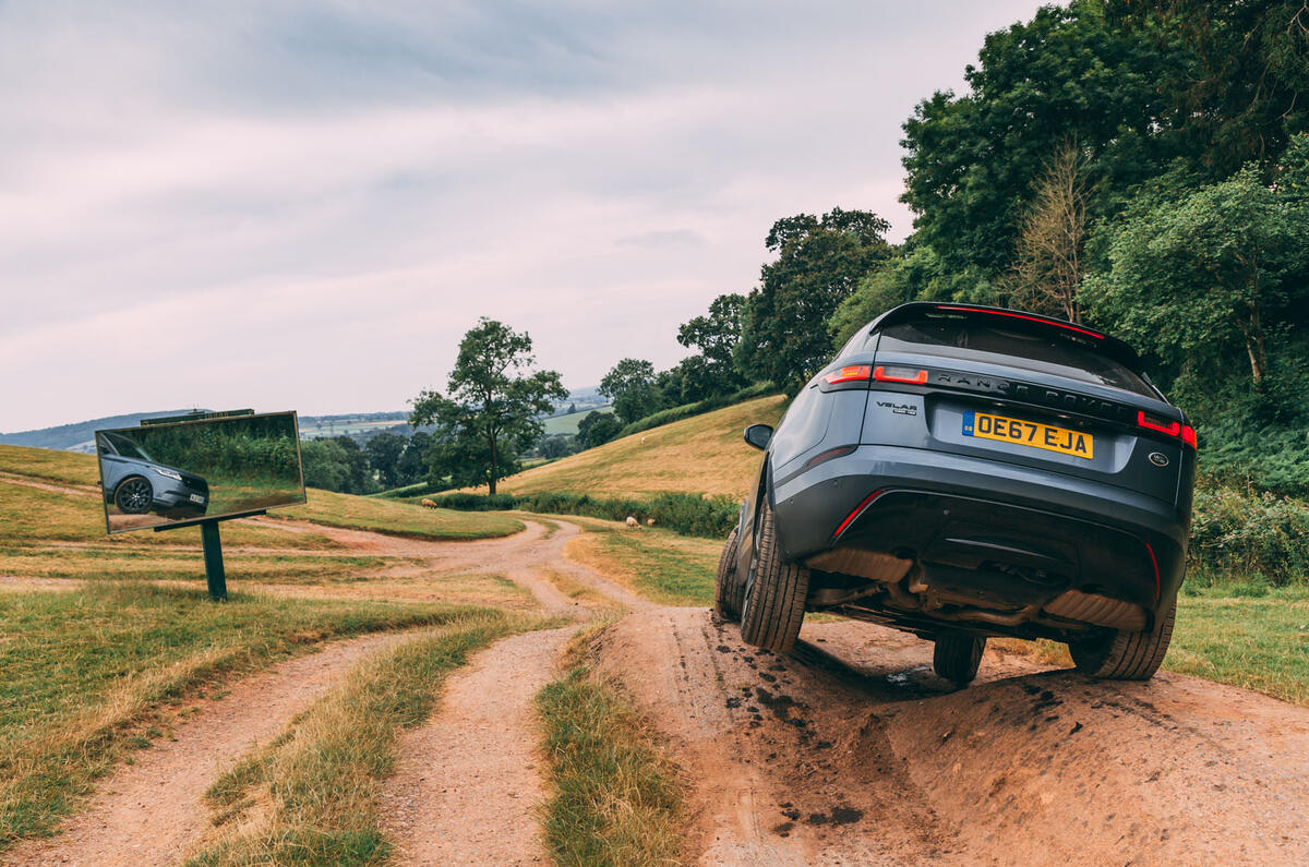 Range Rover Velar 2019 long-term review - on two wheels rear