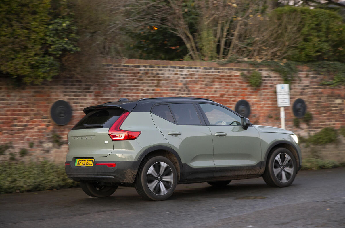 Volvo XC40 Recharge rear  Volvo XC40 Recharge rear