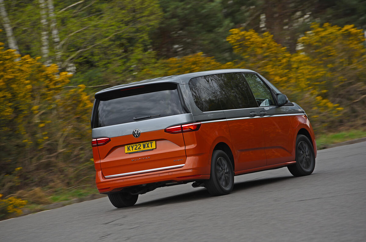 VW Multivan rear  VW Multivan rear