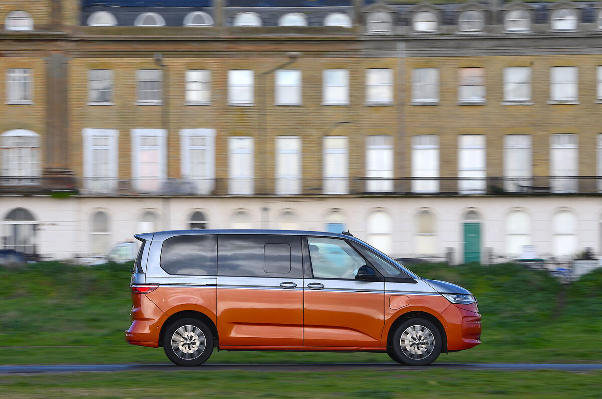VW Multivan side profile VW Multivan side profile