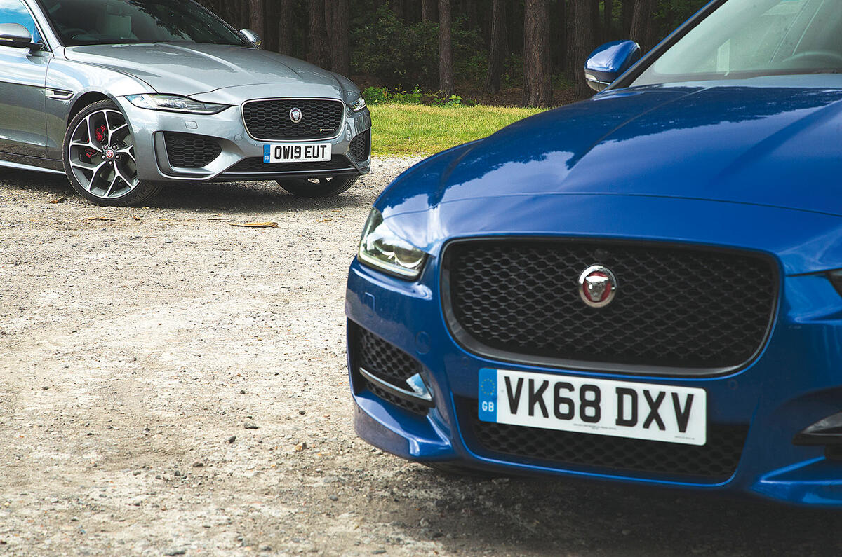 Jaguar XE meets Jaguar XE