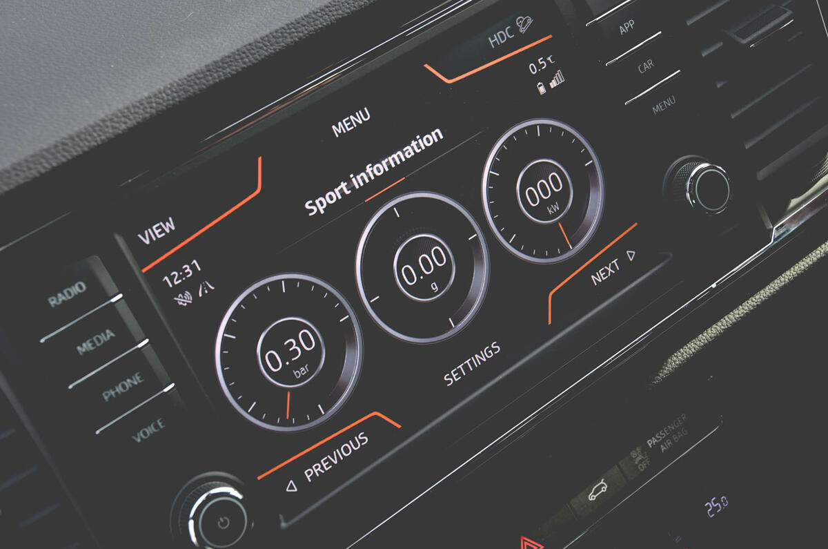 Cupra Ateca 2019 long-term review - sport dials