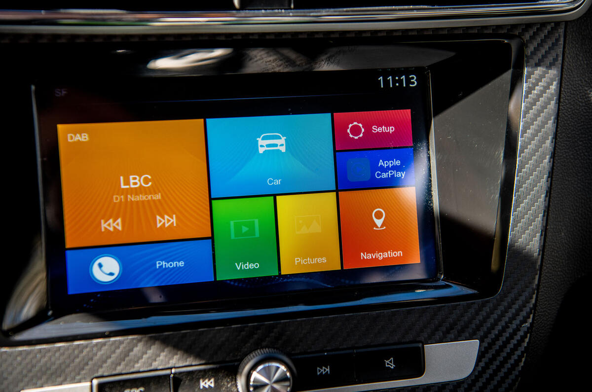 MG ZS 2019 long-term review - infotainment