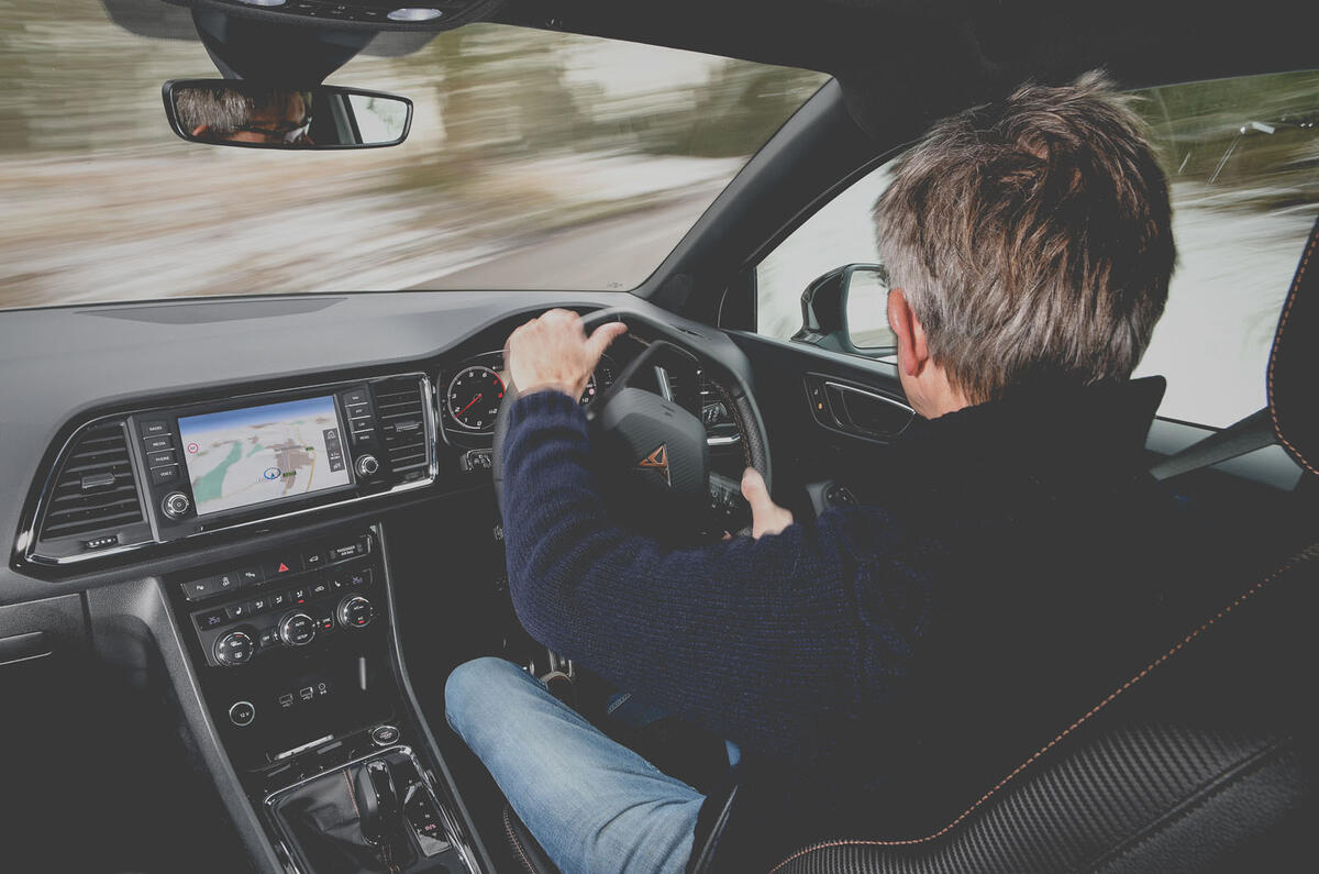 Cupra Ateca 2019 long-term review - Richard Bremner driving