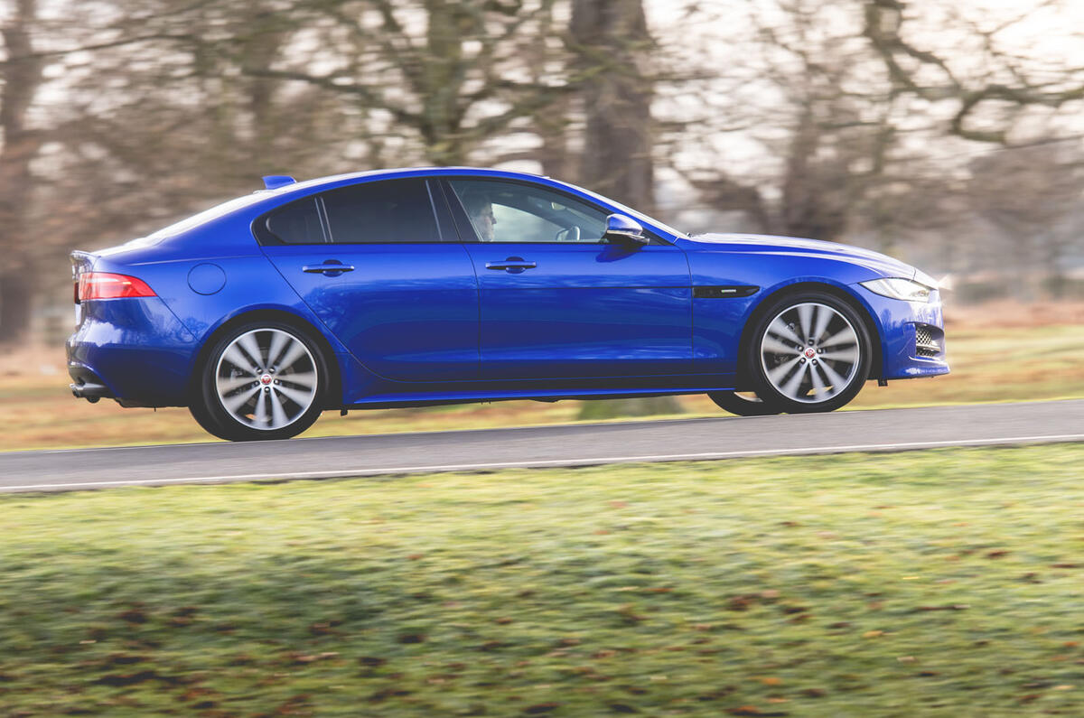 Jaguar XE 2019 long-term review - hero side