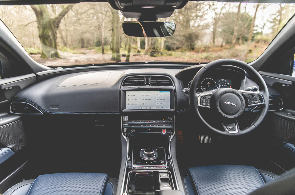 Jaguar XE 2019 long-term review - cabin