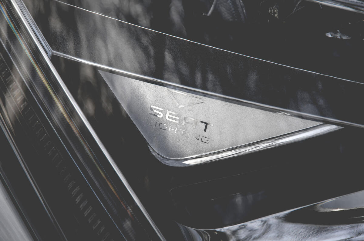 Cupra Ateca 2019 long-term review - headlight details