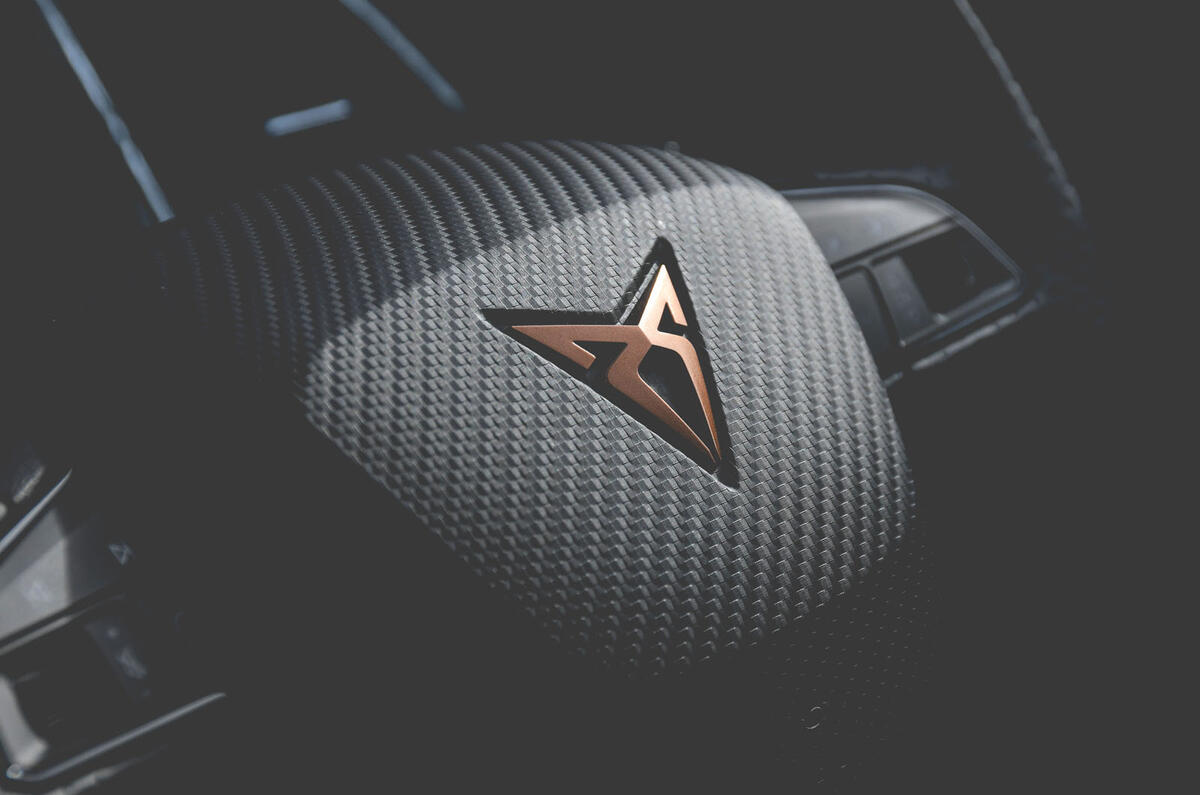 Cupra Ateca 2019 long-term review - steering wheel