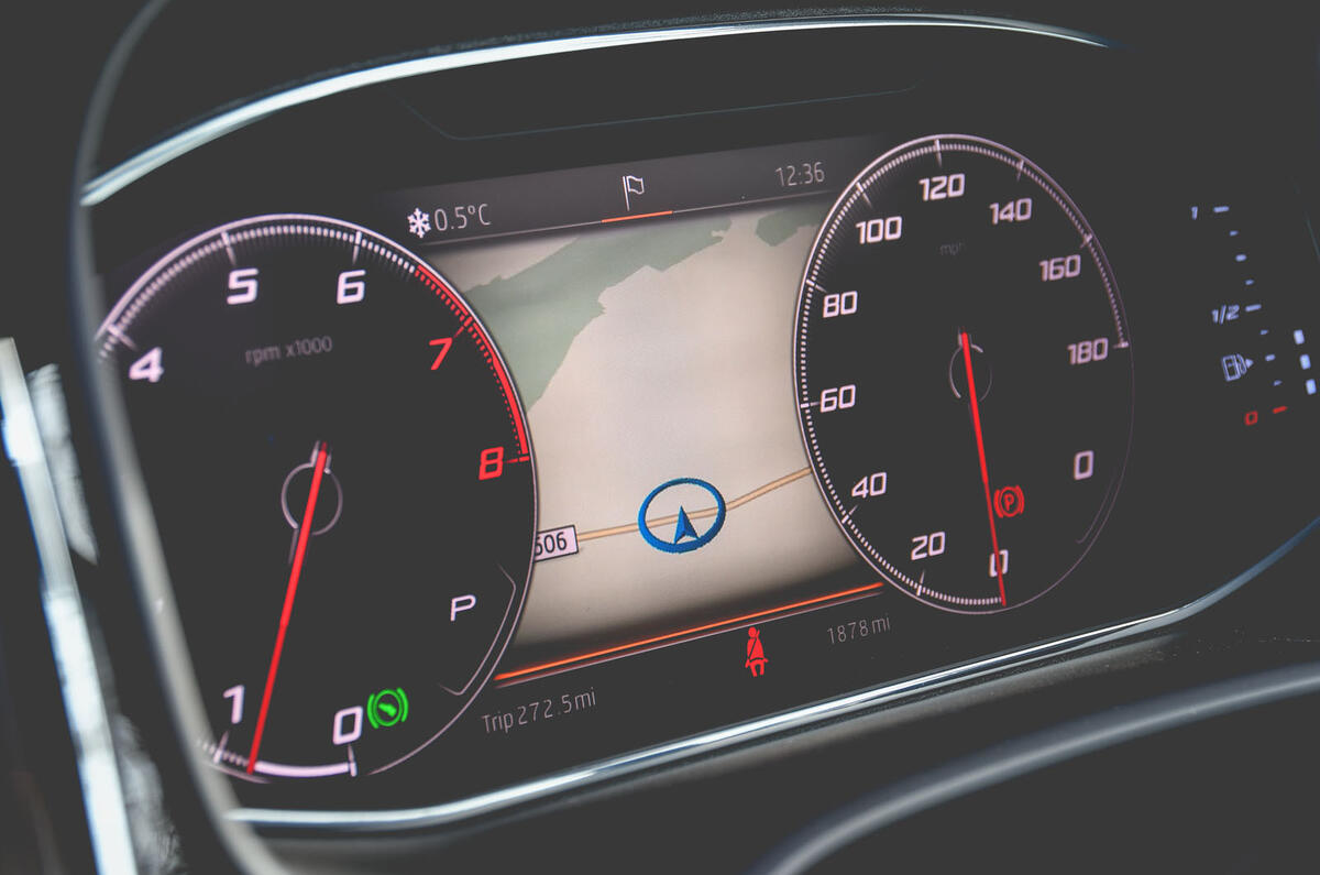 Cupra Ateca 2019 long-term review - instruments