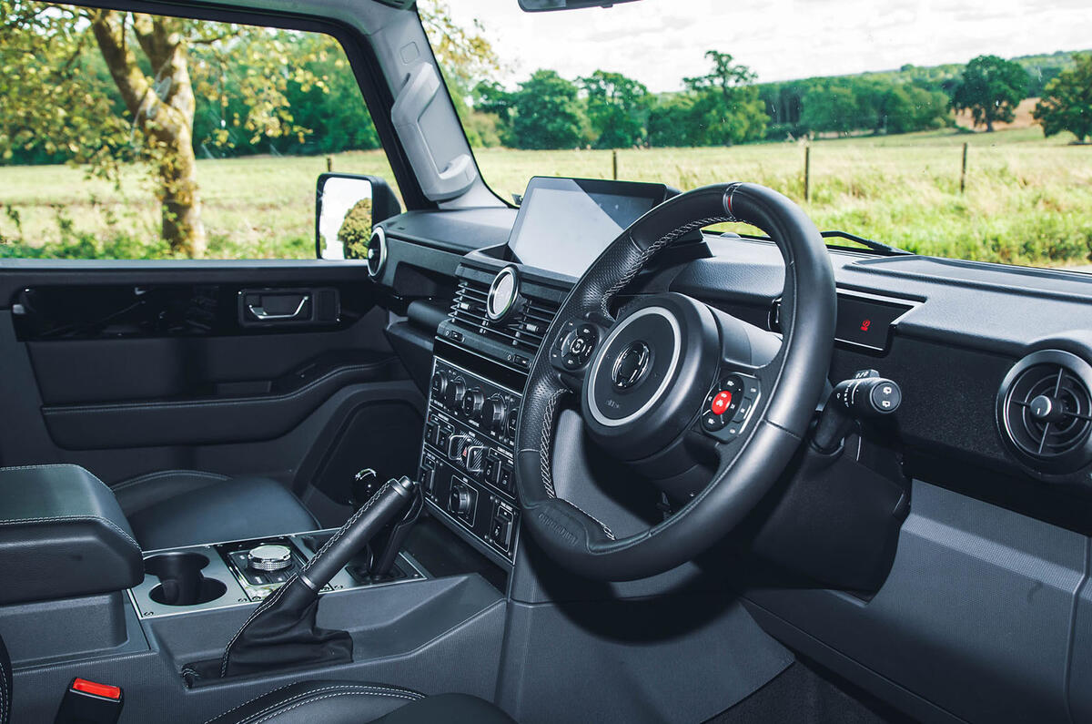 ineos grenadier review 2023 16 steering wheel