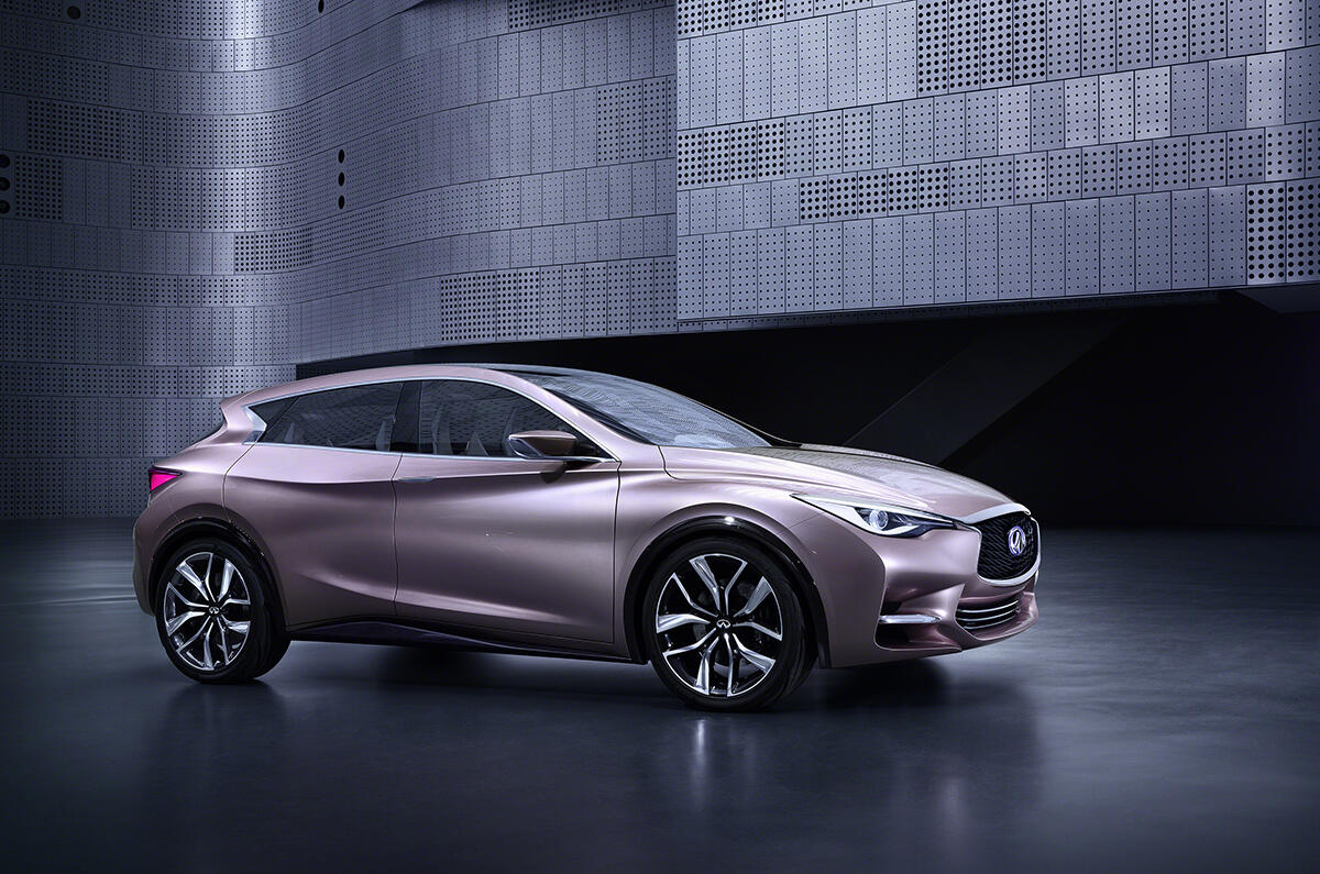 no title Infiniti plots new four-door saloon