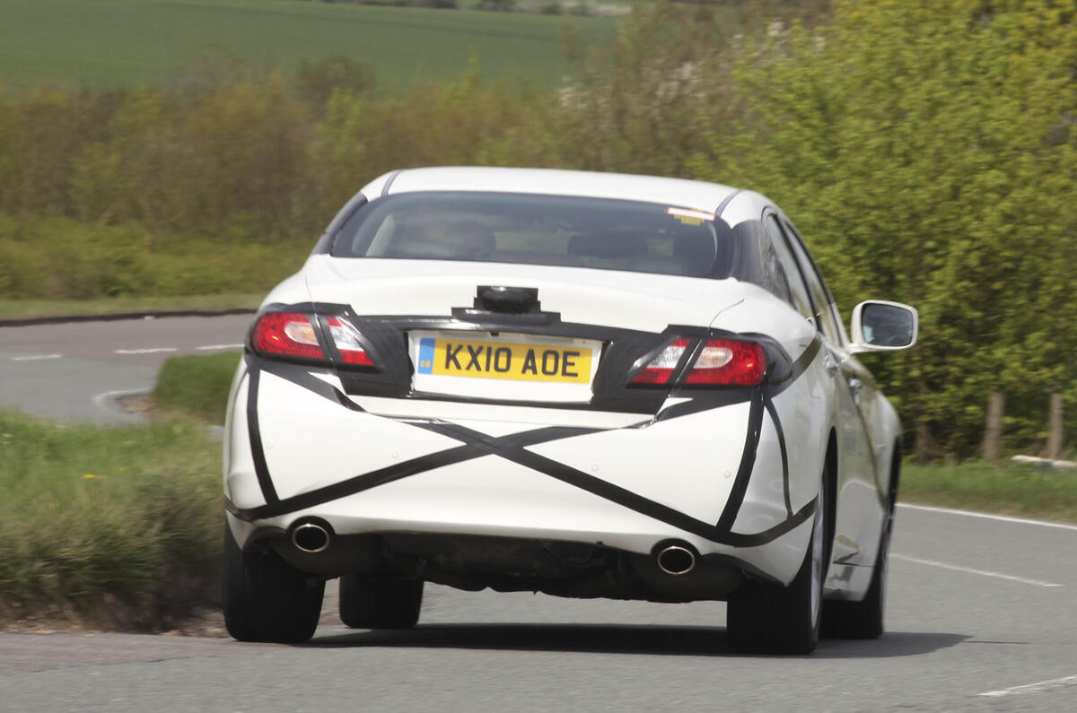 Infiniti's BMW 5-series rival driven