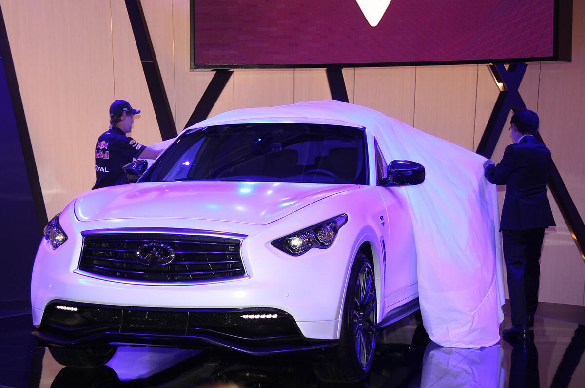 no title Frankfurt show: Infiniti by Vettel