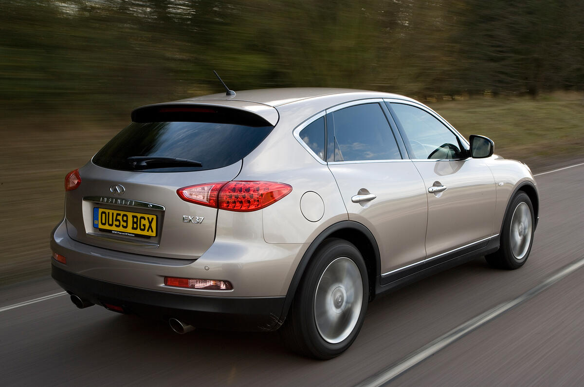 Infiniti EX rear quarter