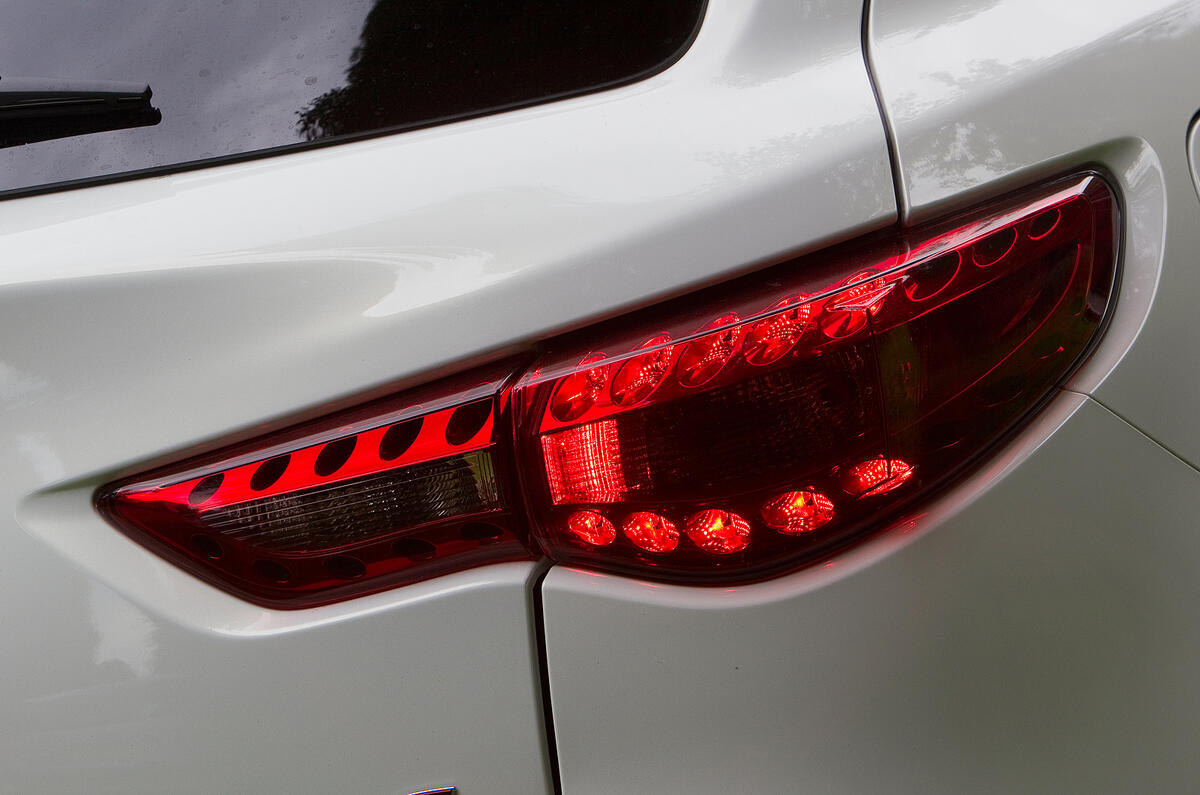 Airflow has been thought about at some length, even over items such as the LED tail-lights Infiniti FX LED rear lights