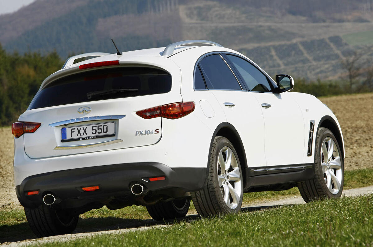 Infiniti FX30d from £45,150
